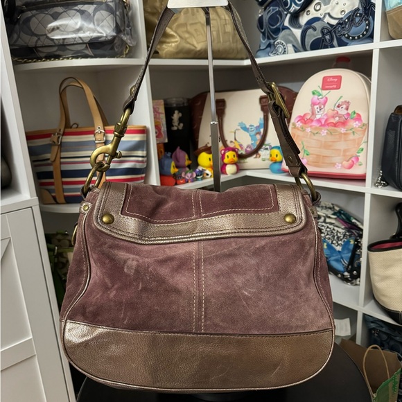 Coach 65th Anniversary Legacy Ali Ox Blood Shoulder Bag - Picture 6 of 12